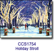 Holiday Stroll Charity Select Holiday Card